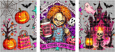 16oz Halloween-J  2464